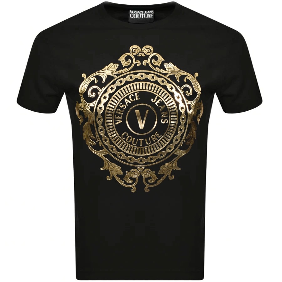 Alternative Image for ProductVersace Jeans Couture Logo T Shirt Black1